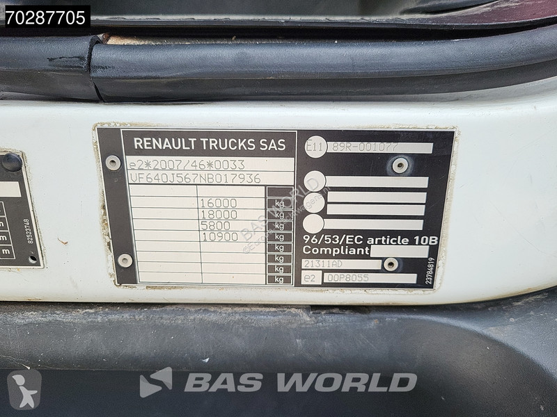 Kamion Renault D 210 4X2 16tonner Telma...