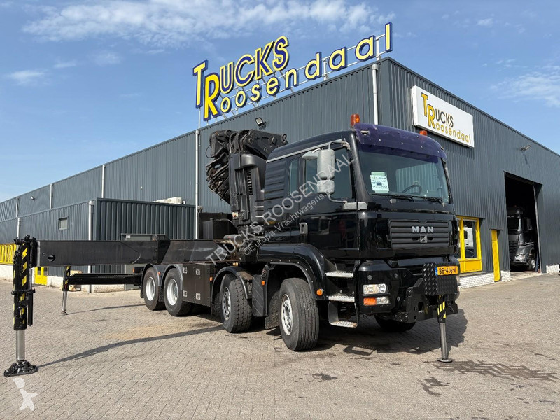 شاحنة MAN 41.430 + HIAB 800 6x + 5x JIB WINCH +...