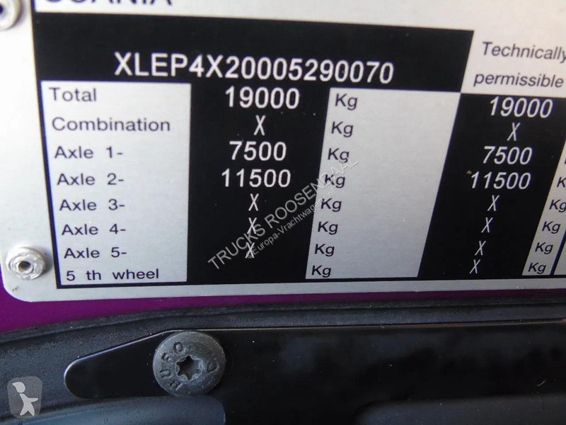 شاحنة Scania 230 + carrier supra 950 + euro 5 +...
