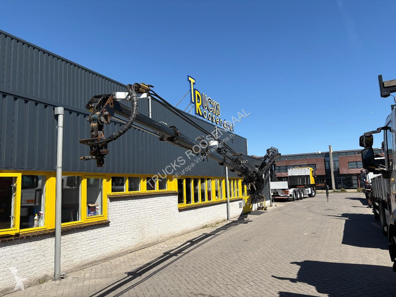 شاحنة Volvo 500 + HIAB 638 E-6 + JIB 6x + 8X4...