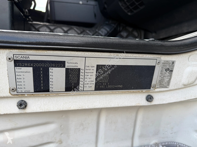 شاحنة Scania 480 6x2*4 etarder Full Air Euro 4...