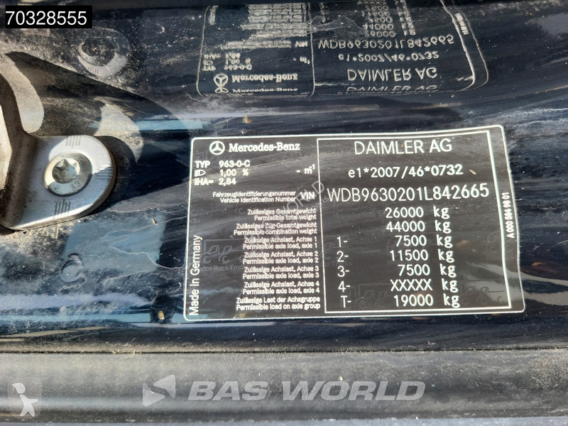 شاحنة Mercedes 2636 6X2 Lift+Steering Axle 2t...