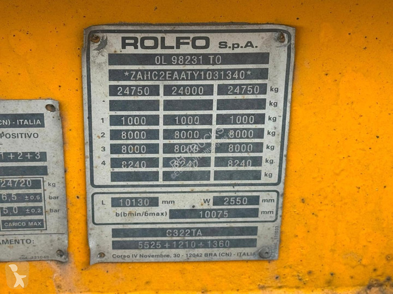 شاحنة Scania P450 6X2 EURO 6 - ROFO GEMINI +...