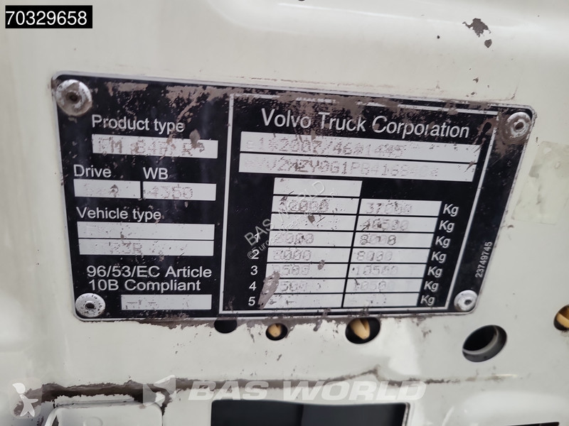 شاحنة Volvo 460 8X4 Full Steel Big-Axle 20m3...