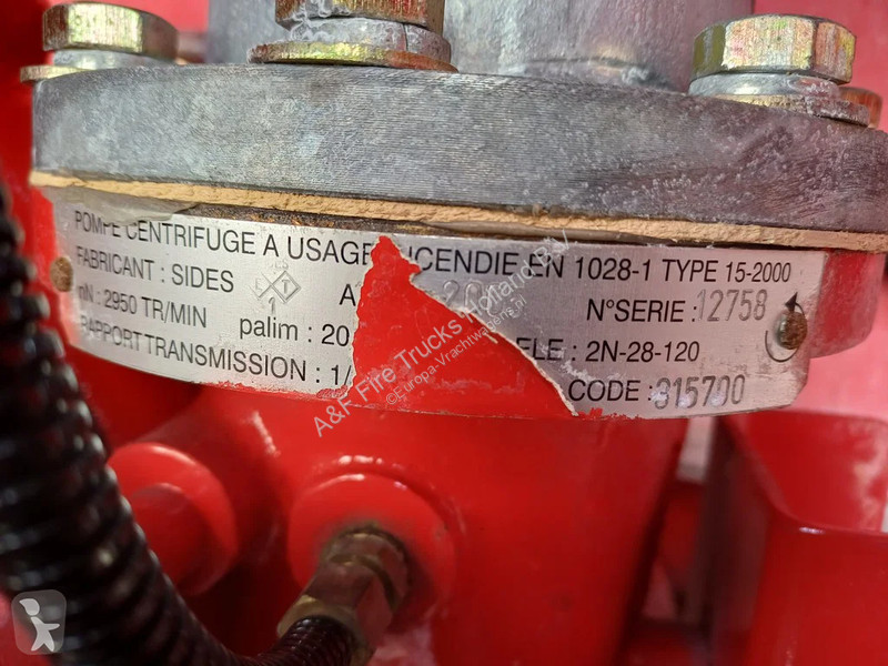 شاحنة Renault 320 11.000 L, Firetruck, Pompier,...