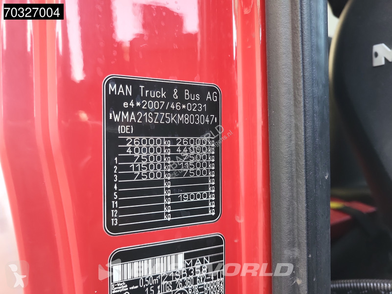 Camión MAN TGS 6X2 ADR BDF Lift + Steering Axle...