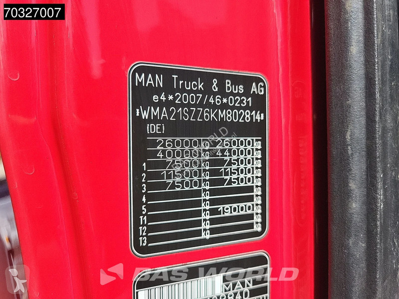 Camión MAN TGS TGS 6X2 BDF ADR Lift+steering...