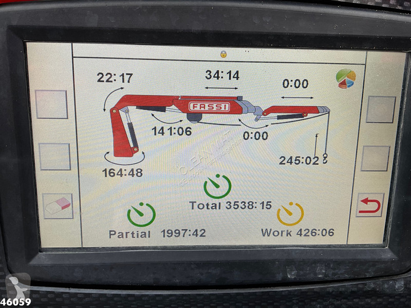Camion MAN 35.430 Euro 6 Fassi 135 Tonmeter...