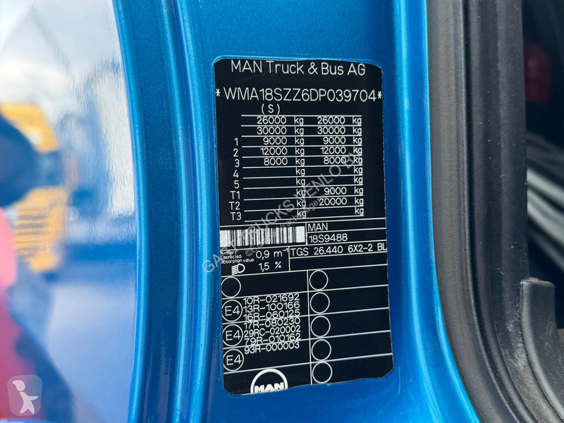 Kamion MAN TGS 6x2*4 Palfinger PK18002 EH