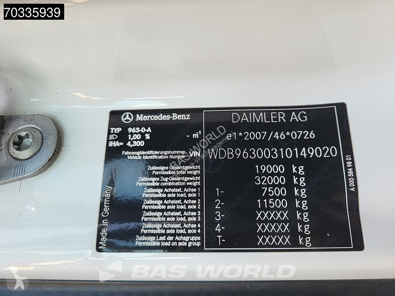 Camion Mercedes 1830 4X2 Palfinger T15-31 MPA...