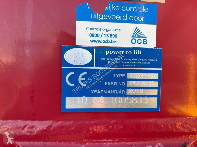 Camion Renault C440 + HMF 2320 K3-- 3X EXT. +...