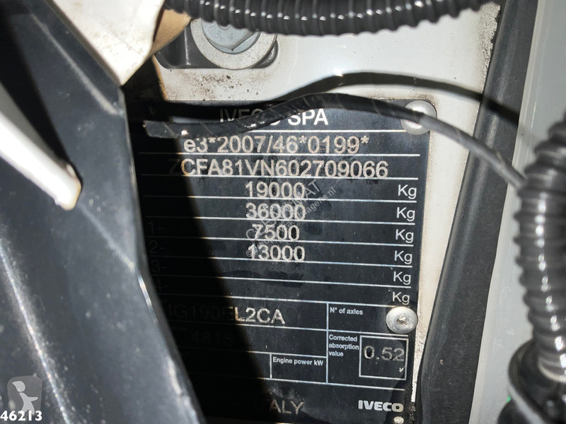 Kamion Iveco ML190EL32 Euro 6 Hiab 16 Tonmeter...