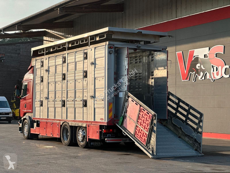 Kamion Scania 6x2 LL 3.Stock FINKL Viehw. +...