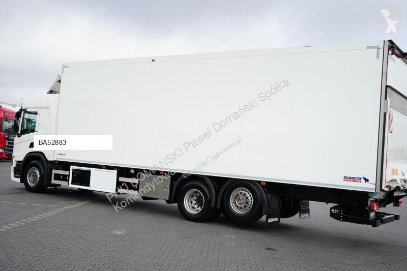 Kamion Scania P 450 / ACC / E 6 / CHŁODNIA +...