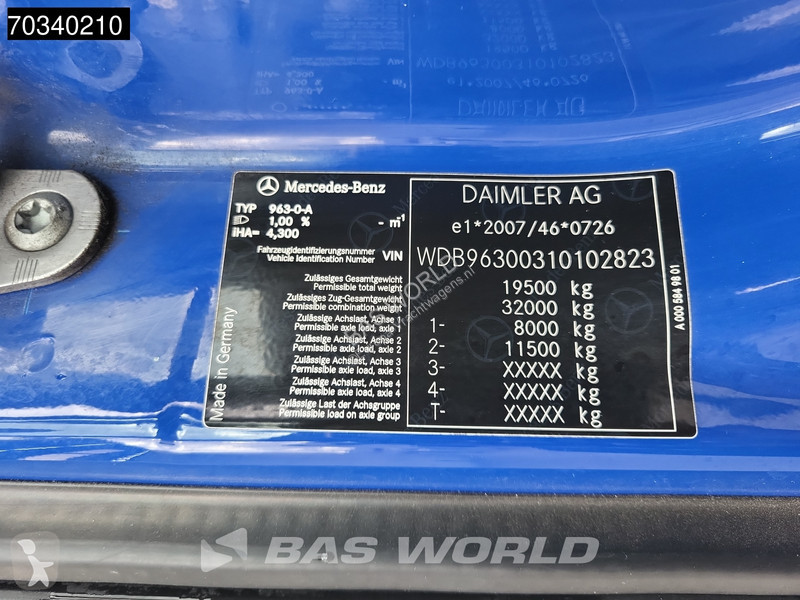 Vrachtwagen Mercedes 2024 4X2 19.5tonner...