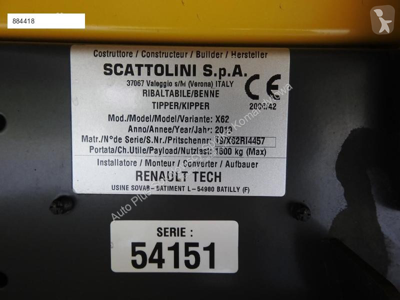 Bedrijfswagen Renault MASTER WYWROTKA TEMPOMAT...