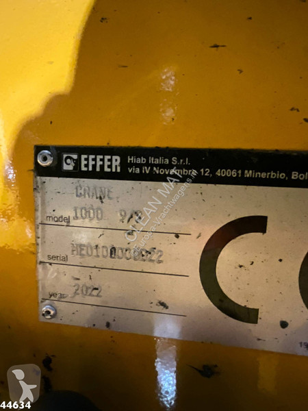 Camion Scania 540 Euro 6 Effer 100 Tonmeter...