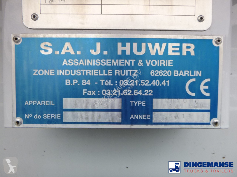 Camion Mercedes 2541 6x2 RHD E5 Huwer vacuum...