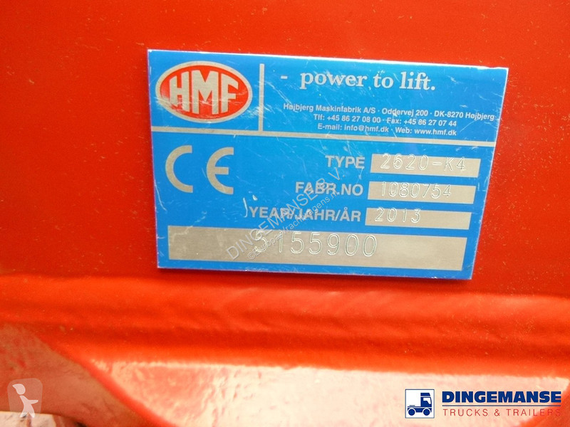 Kamion Renault 380 dxi 6x2 RHD + HMF 2620-K4