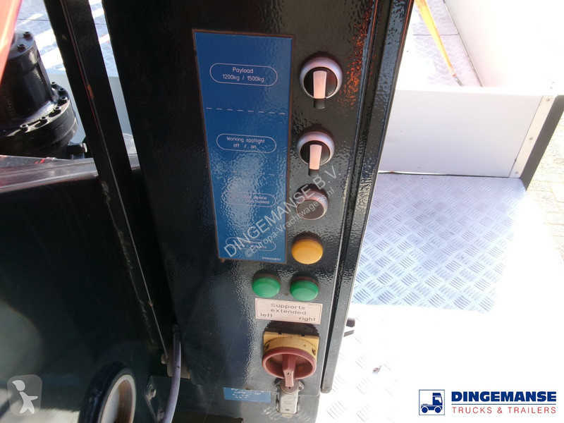 Kamion Mercedes 816 4x2 Bocker AK 32/1500 SPS...