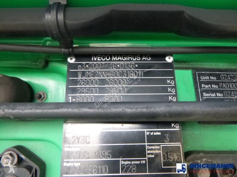 Kamion Iveco 310 6x2 Euro 6 RHD + Atlas 129.3...