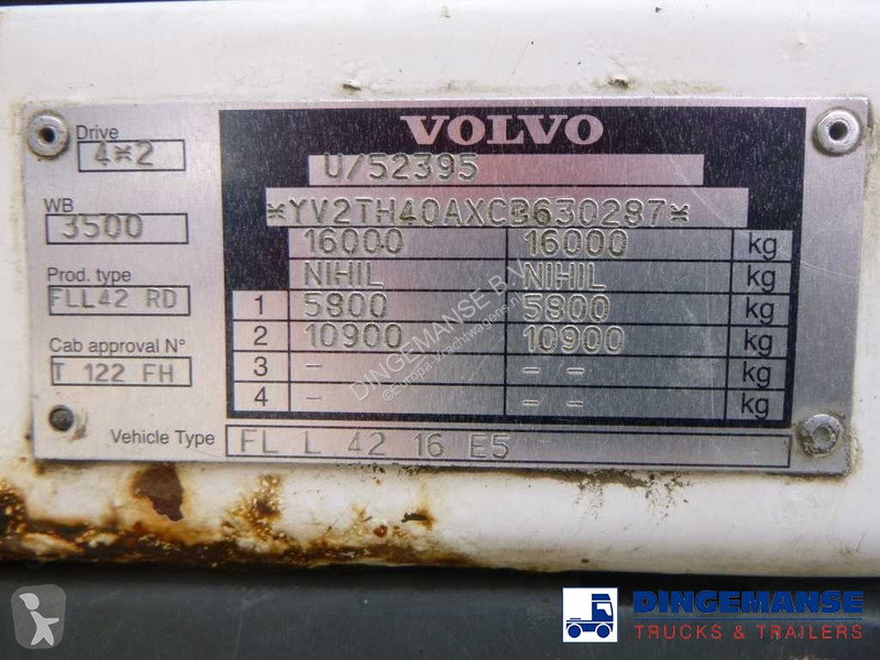 Camion Volvo FL 260 4x2 gas tank 13.9 m3