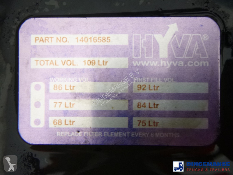 Kamion Mercedes 2843 6x2 Hyva container hook 20t
