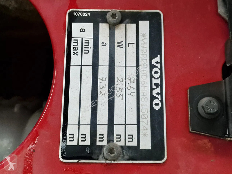 Kamion Volvo 16750 6x4 Tipper - Retarder - HUB...
