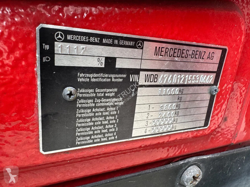 Kamion Mercedes - FULL EQUIPMENT INCLUDED FIRE...