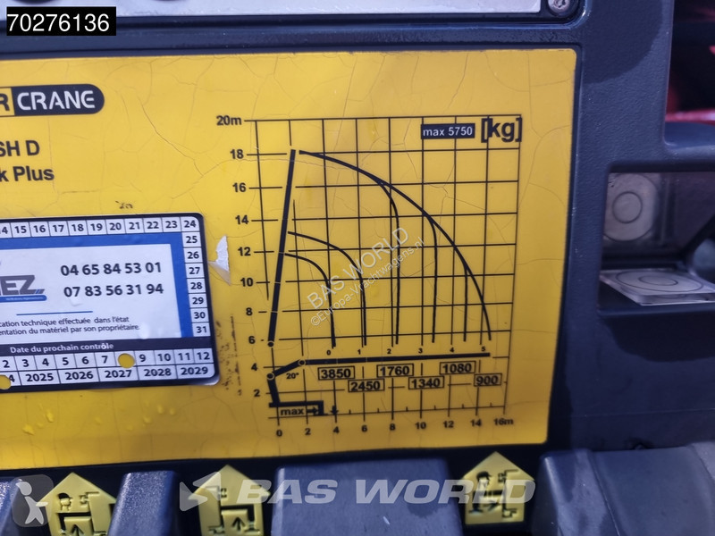 Kamion Iveco 360 6X4 Palfinger PK 18502 SH D...