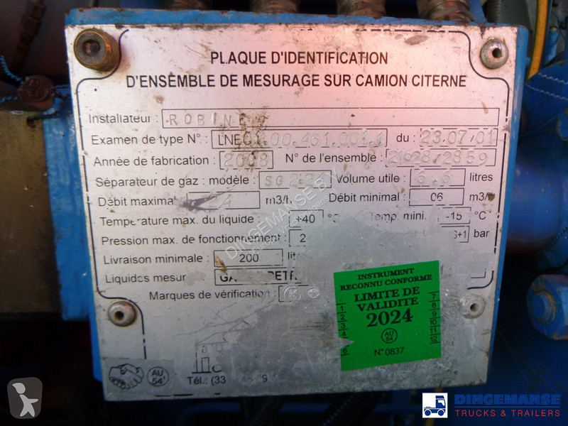 Lastbil Renault 280 dxi 4x2 gas tank 19.2 m3