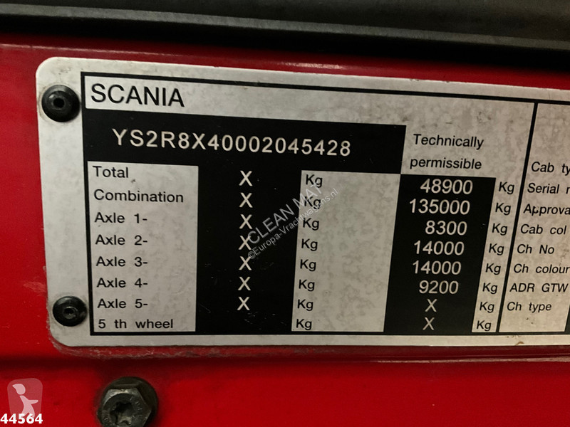 Camion Scania 620 10x4 V8 etarder Effer 175...