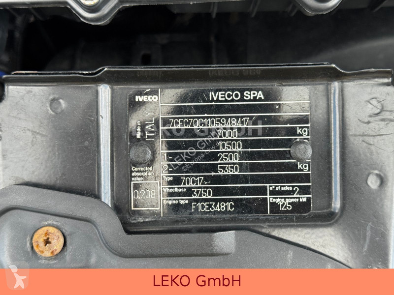 شاحنة Iveco 70C17 Mit Carrier Pulsor 600 Mt