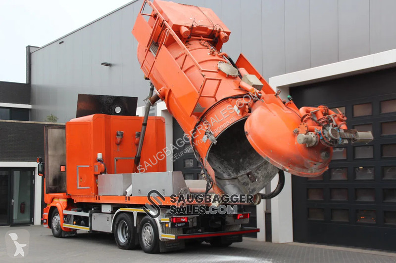 Camion Scania R520 V8 KOKS MegaVac oader 8000...