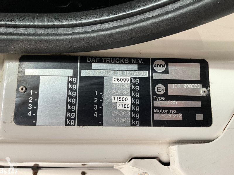 Kamion DAF FAN 85  410 Palfinger 29 Tonmeter...