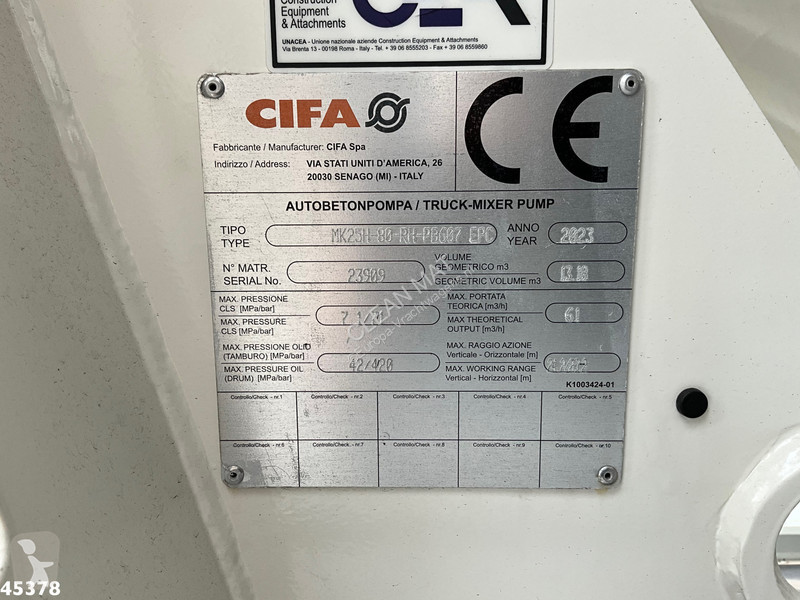 Camion Scania 450 XT 8x4 Euro 6 Retarder CIFA...
