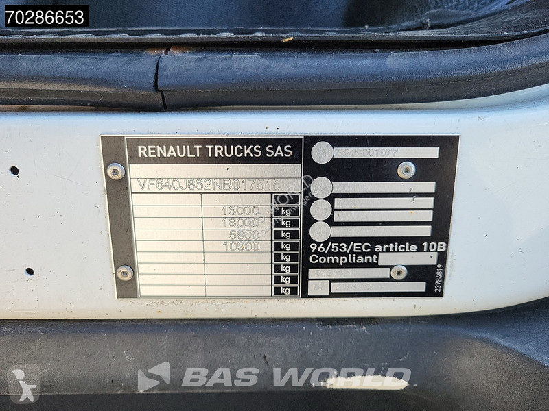 Kamion Renault D 280 4X2 16tonner Supra 850Mt...