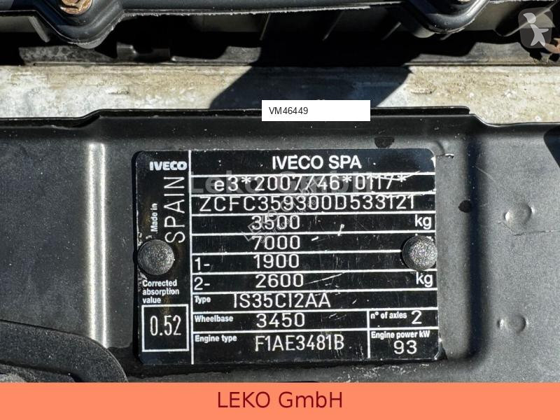 Kamion Iveco 35C13 Mit Carrier Xr 350