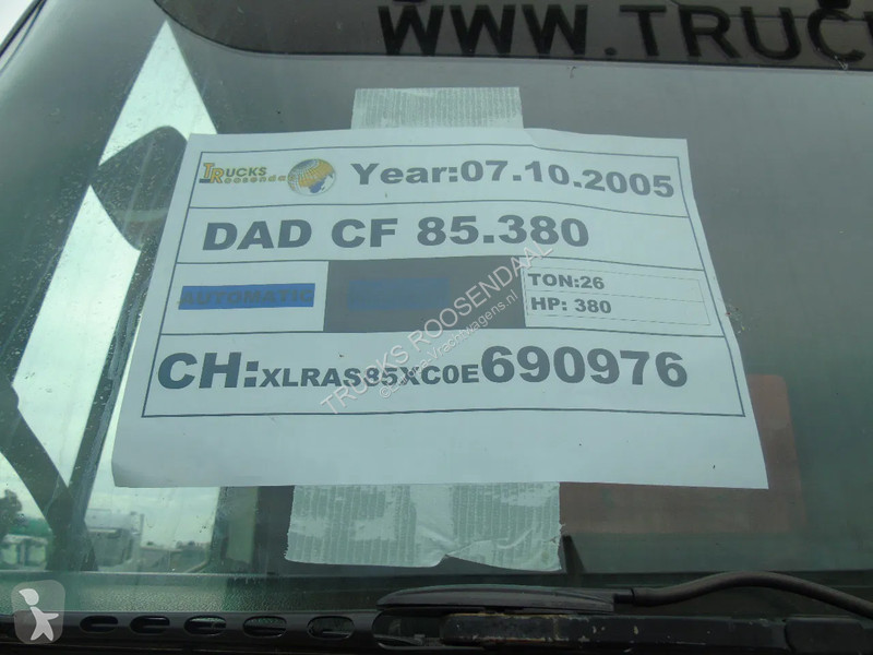 Kamion DAF 85380 + MANUAL + PALFINGER PK20.000...