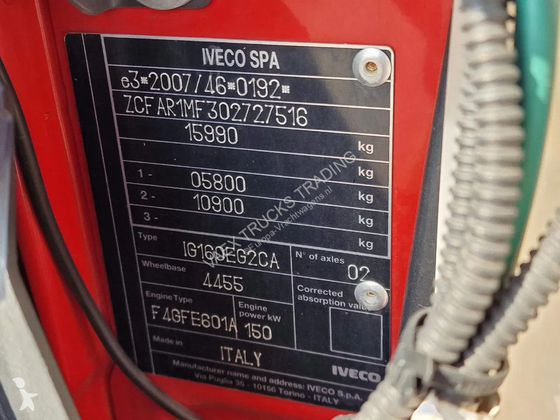 Kamion Iveco EuroCargo 160 210 - Isotherm box -...