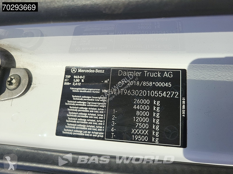 Camion Mercedes 2545 6X2 NL-Truck BDF Combi...