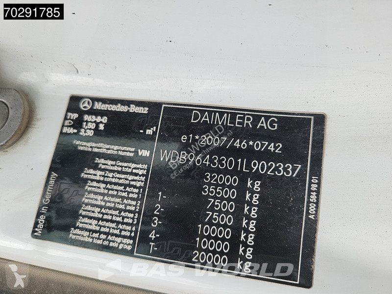 Camion Mercedes 3240 8X4 9m3 Stetter Full Steel...