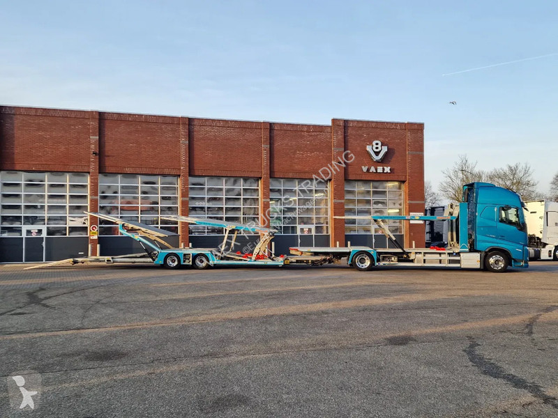شاحنة Volvo 500 Globetrotter XL Cartransporter...
