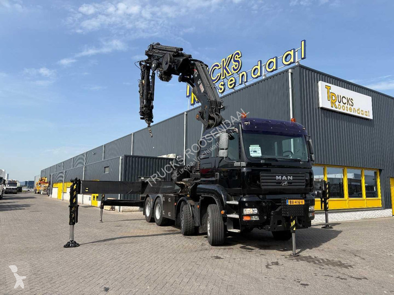 شاحنة MAN 41.430 + HIAB 800 6x + 5x JIB WINCH +...