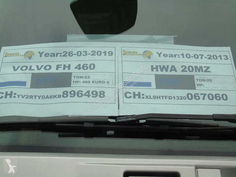 شاحنة Volvo 460 + TRS + COMBI + EURO 6