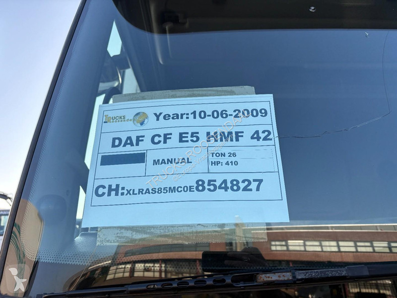 شاحنة DAF 85410 + HMF 42 TON + REMOTE + 6X2 +...
