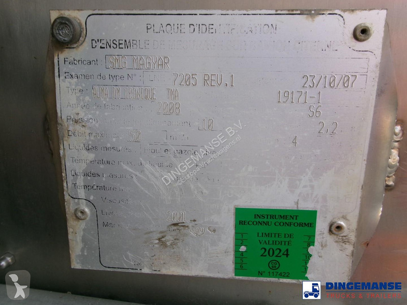 Lastbil Volvo 280 4X2 fuel tank 13.6 m3 / 4...