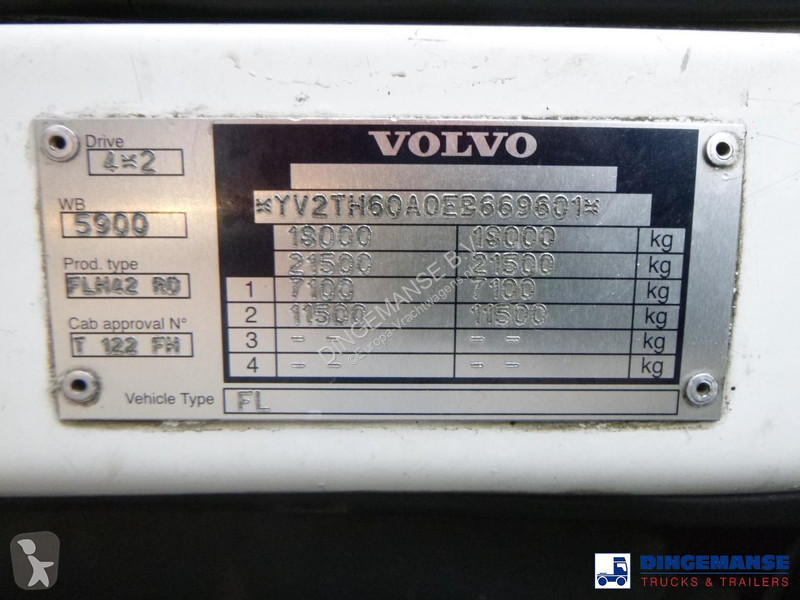 شاحنة Volvo 290 4X2 Carrier Supra 750 frigo