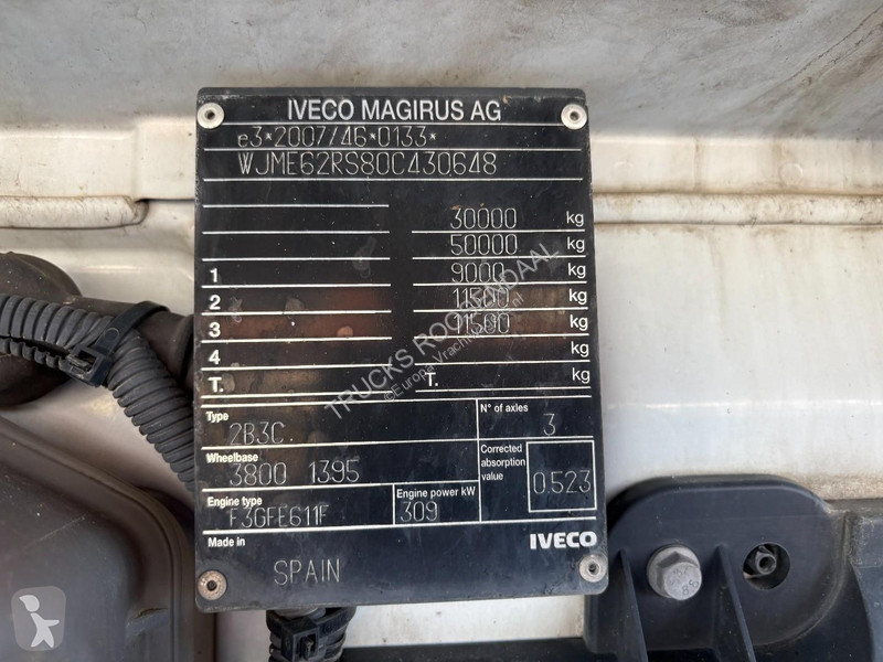 شاحنة Iveco 420 X-WAY + HMF 5020K-RCS 6x...