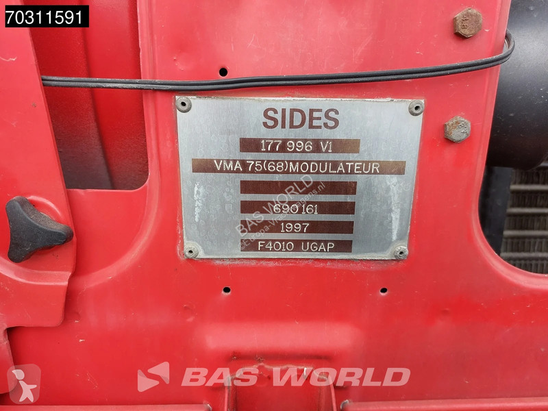 شاحنة Renault G 340ti 6X6 Sides Crashtender 6x6...